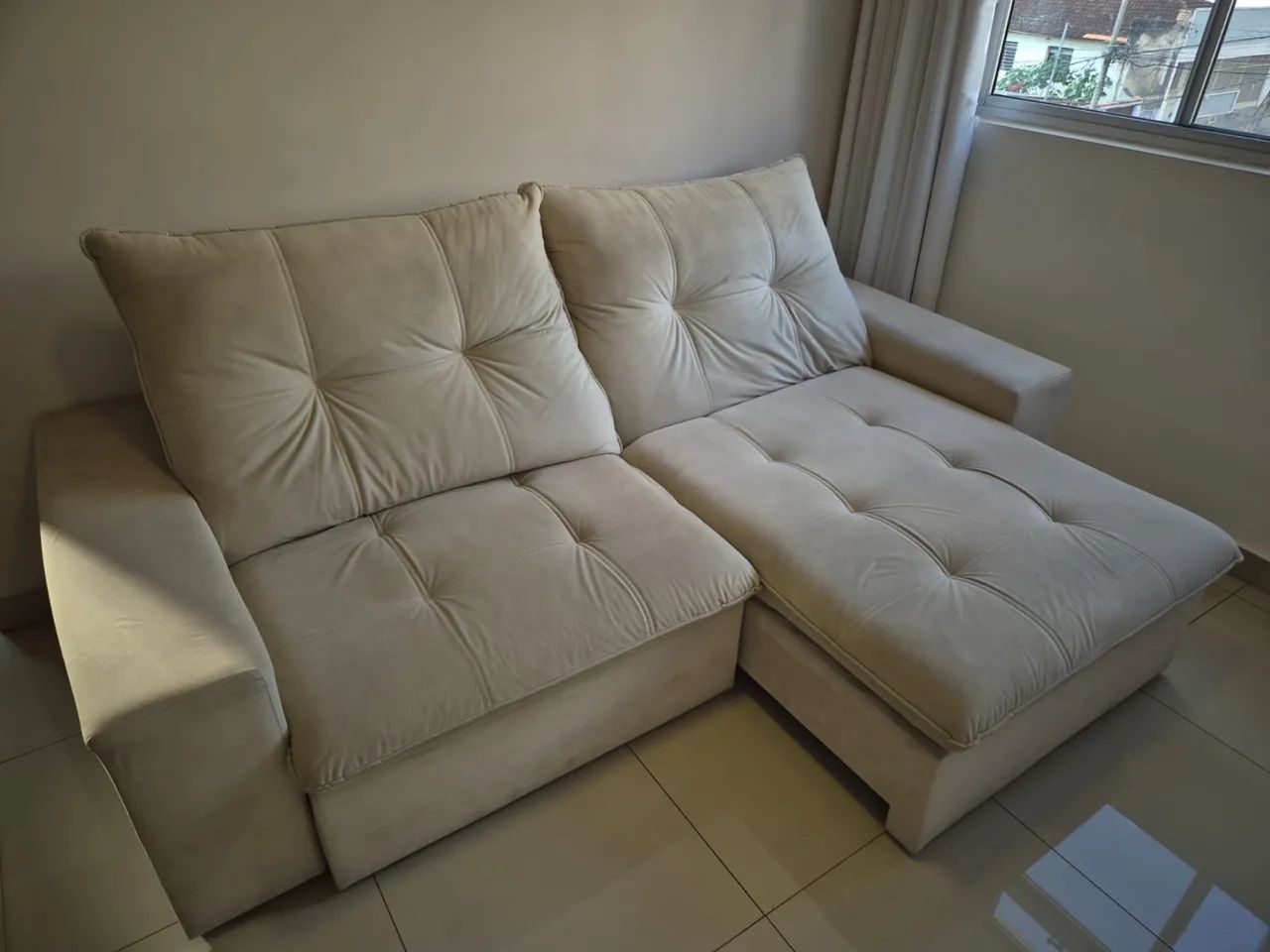 Sofá retrátil 3 lugares - Foto 3