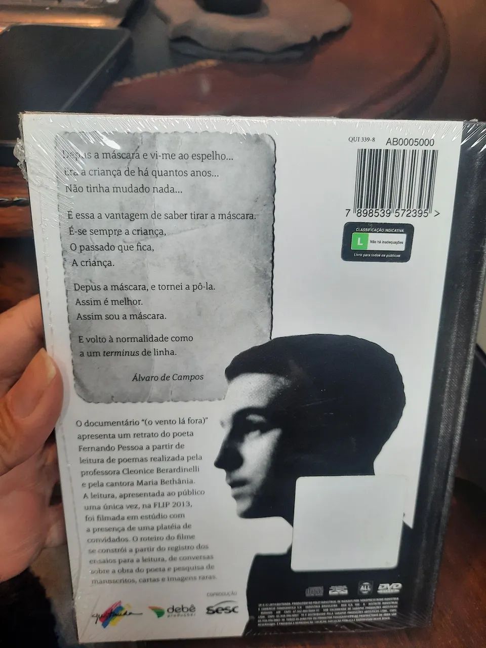 DVD o vento lá fora lacrado  - Foto 2