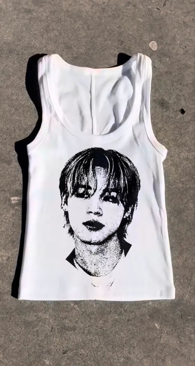 regata jimin bts branca  - Foto 2