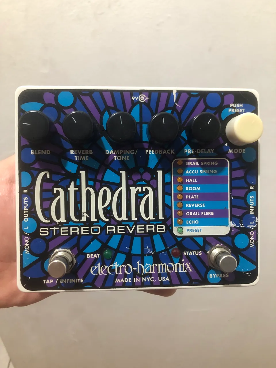 Pedal Electro-Harmonix Lester G Deluxe Rotary Speaker