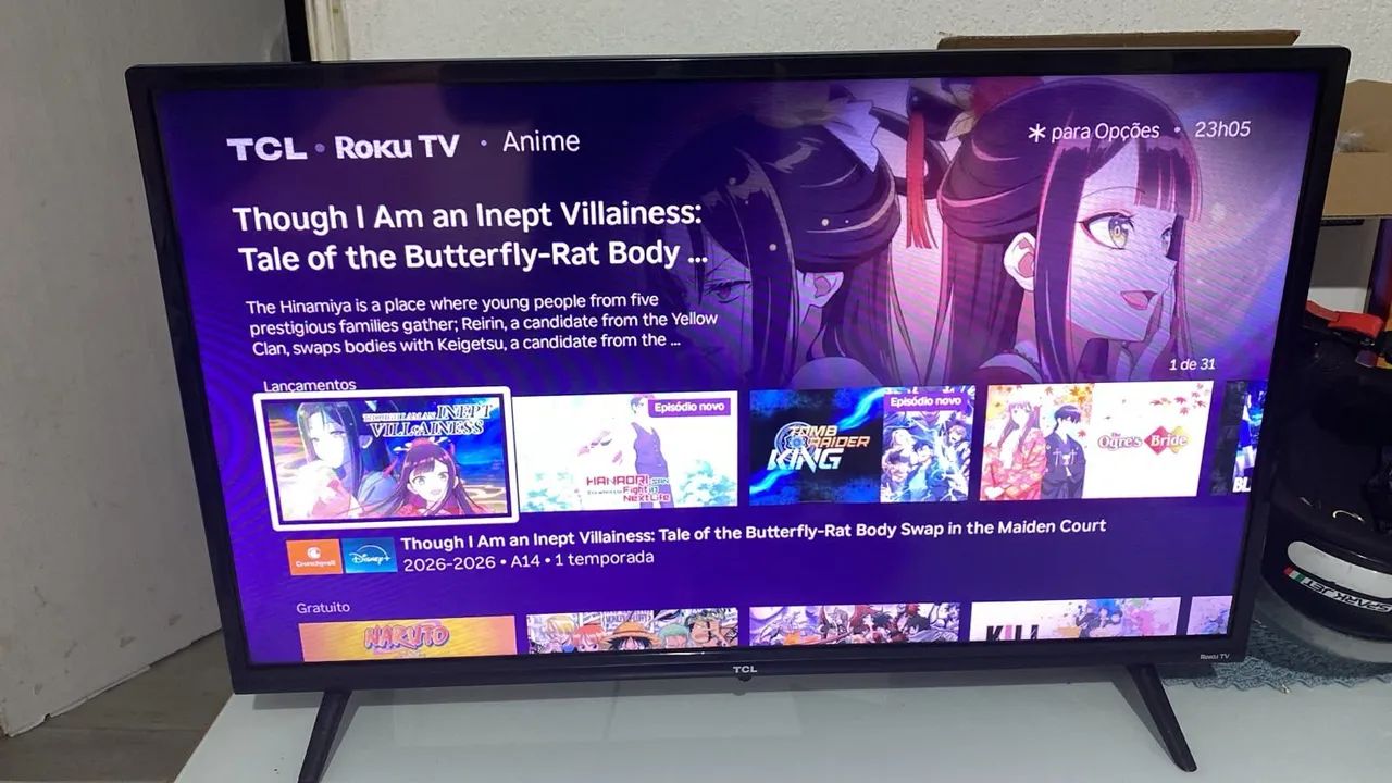Tv smart tcl roku 32 polegadas  - Foto 3