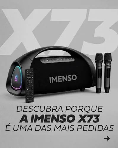 Caixa de som imenso com 200w bruta de potência com graves incríveis  - Foto 2