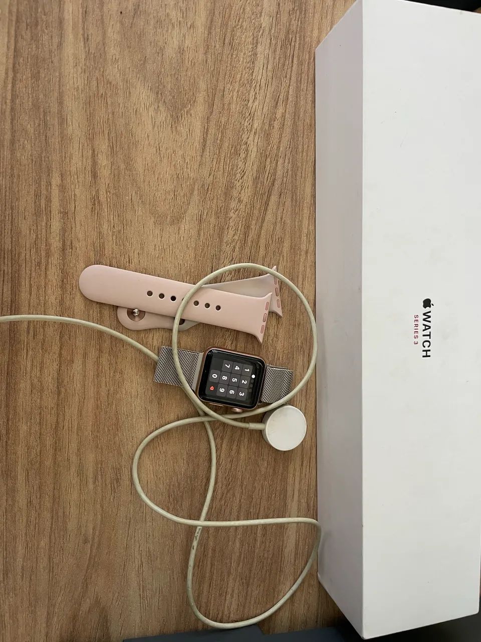 Apple Watch séries 3 38mm Rose 