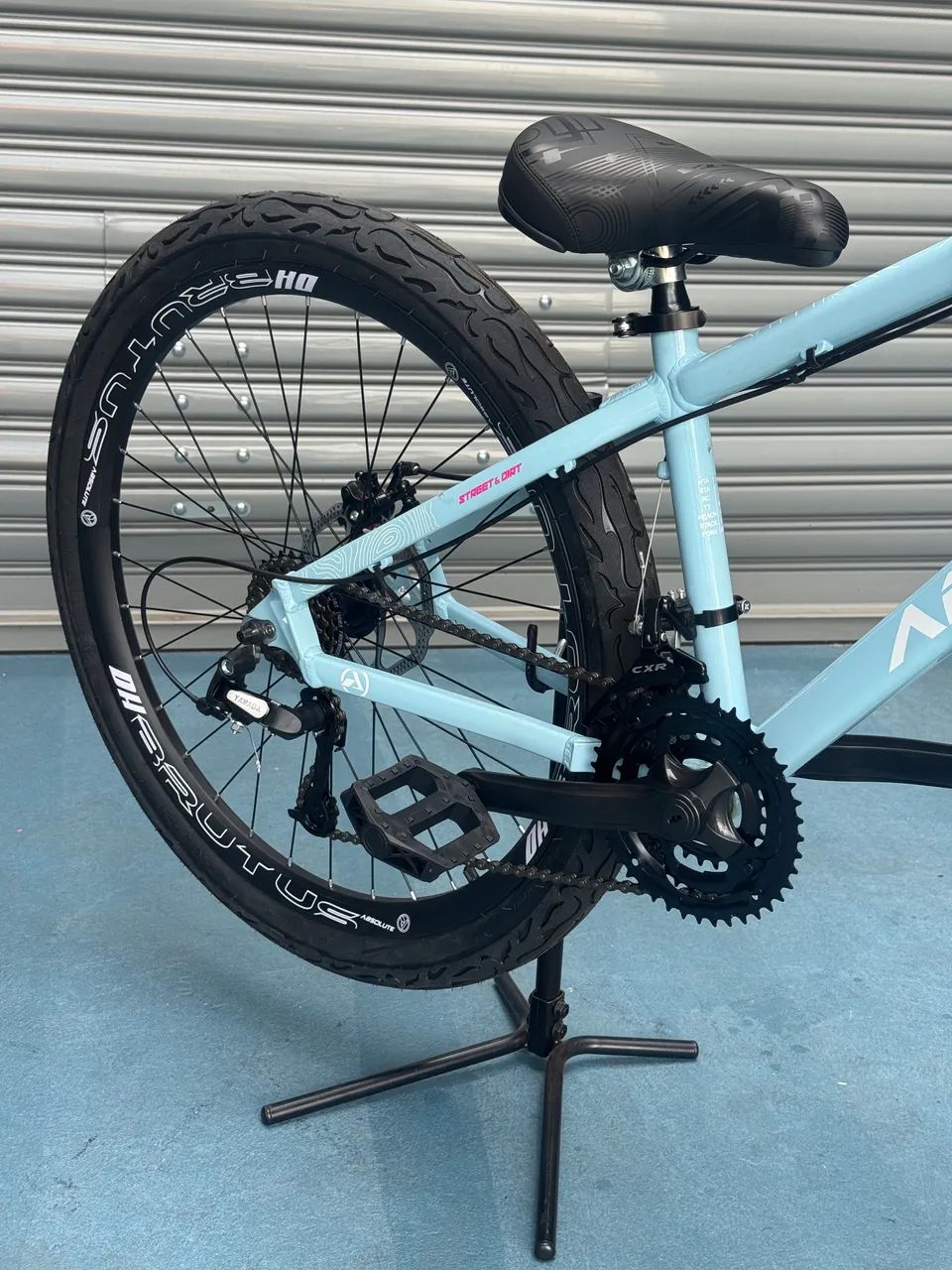 Bicicleta Aro 26 Absolute Brutus Azul  - Foto 4