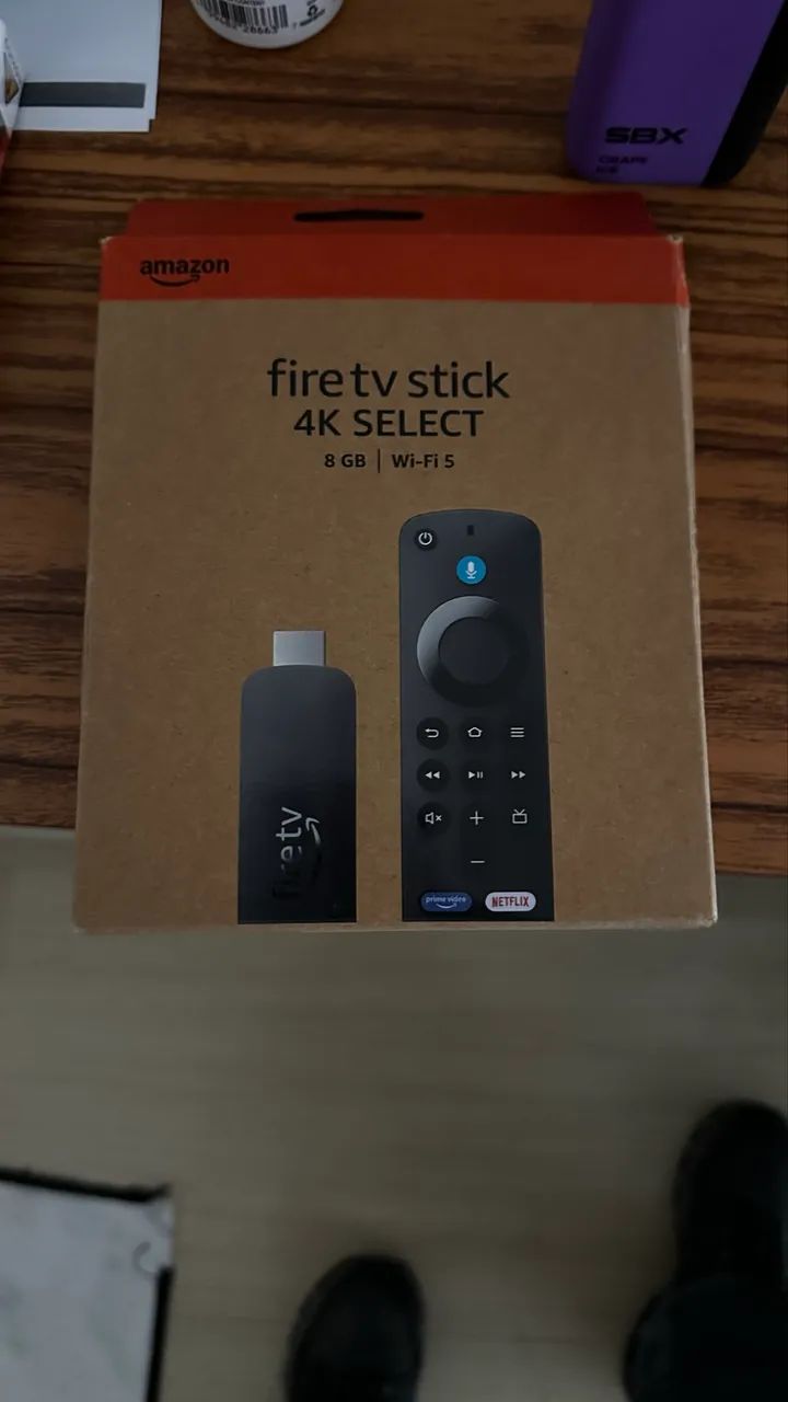 Fire tv stick 4k select Amazon lacrado