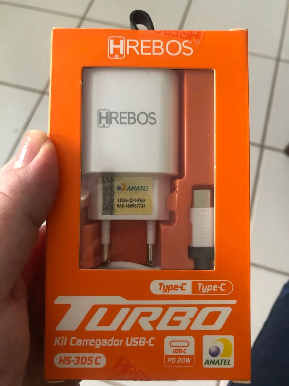 Carregador + Cabo Novo 