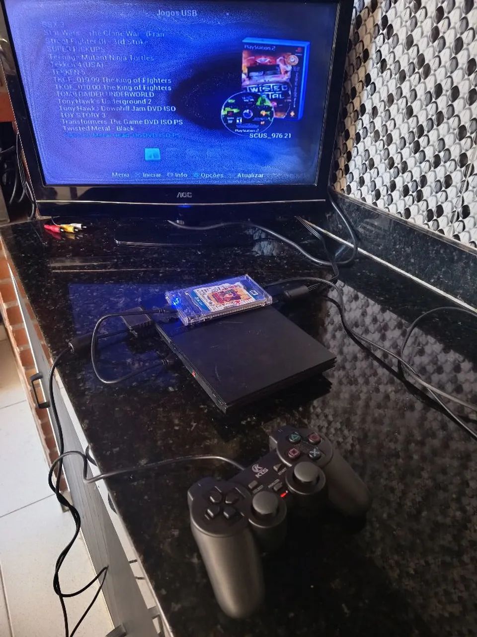 Playstation 2 com HD  - Foto 5
