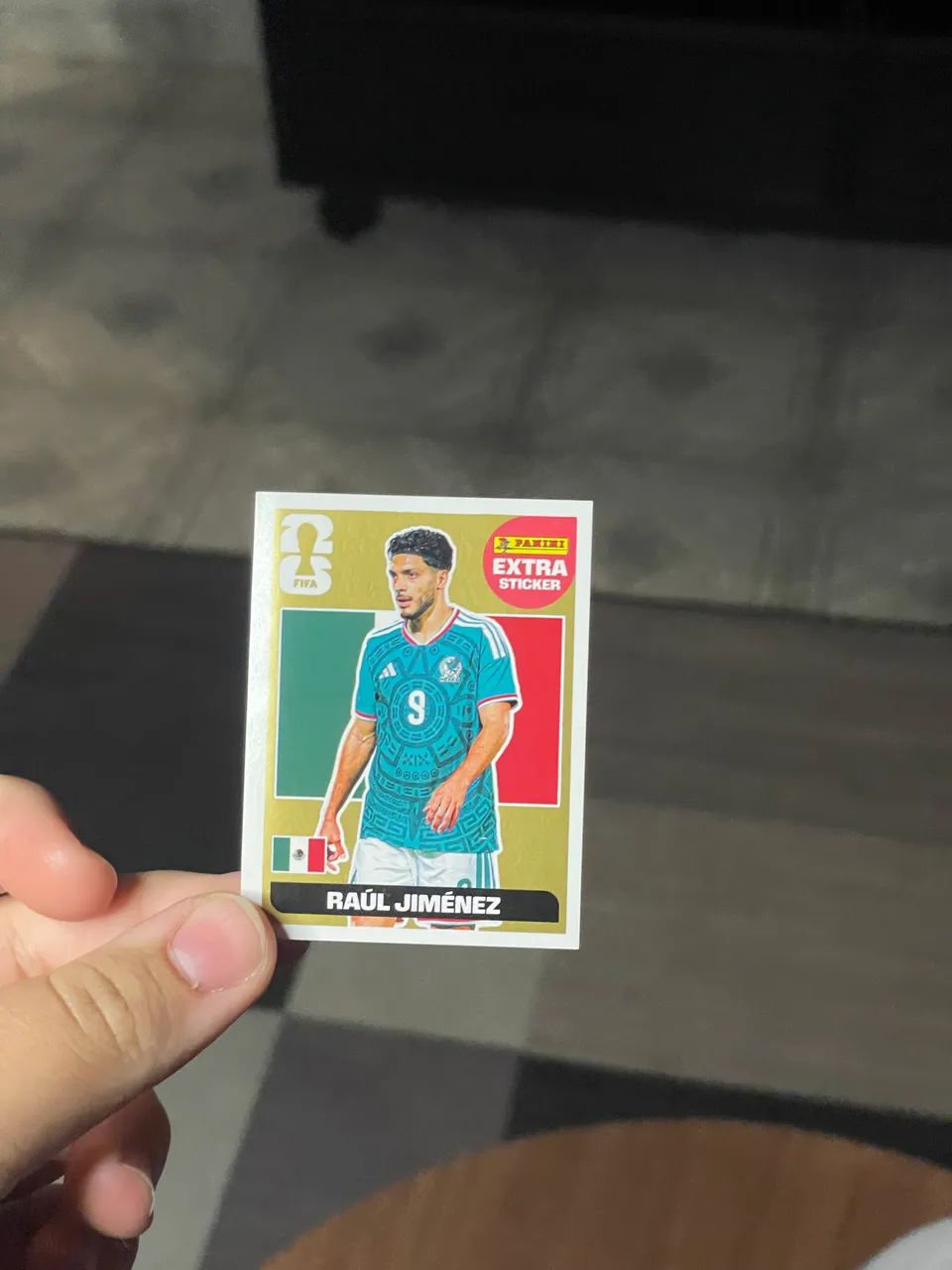 FIGURINHA EXTRA DA COPA DA MUNDO