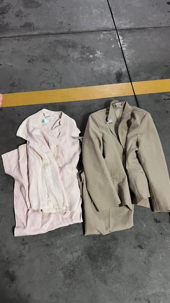 Lote de roupa 5 reais cada peça 