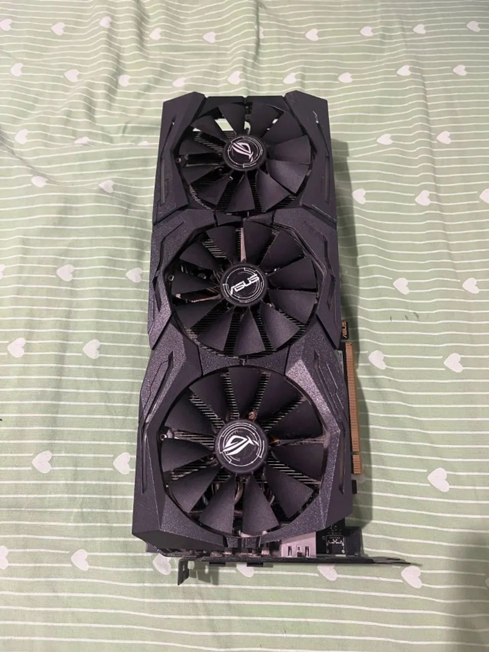Placa de Vídeo RTX 2060 Asus Rog Strix 6GB 3 Ventoinhas - Foto 5