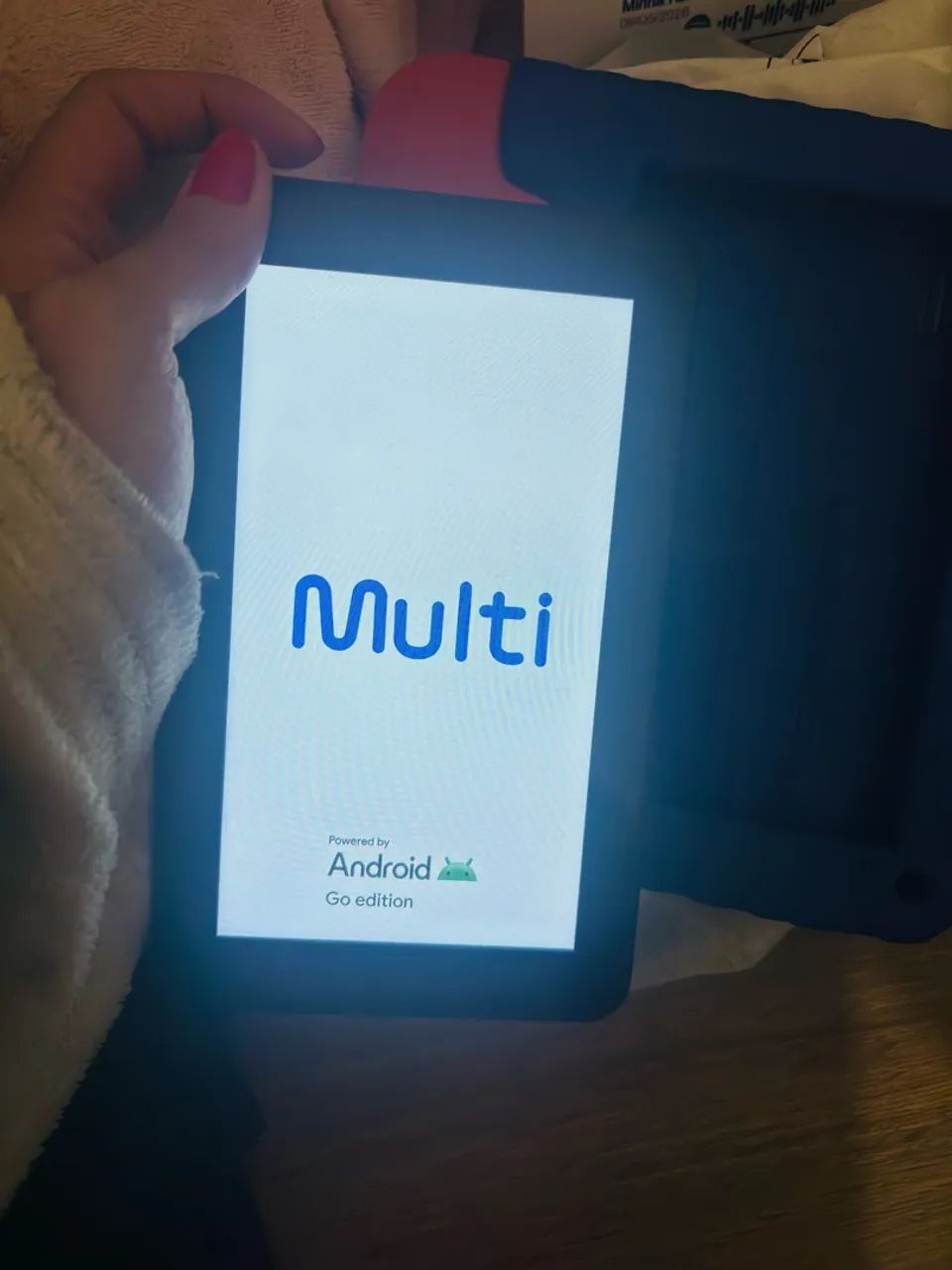 Tablet Multilaser Patrulha Canina Android Go - COM DEFEITO (touch e botões não funcionam) - Foto 2