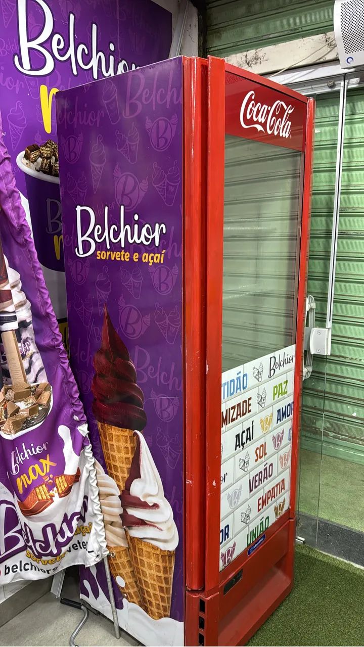 Freezer da coca cola