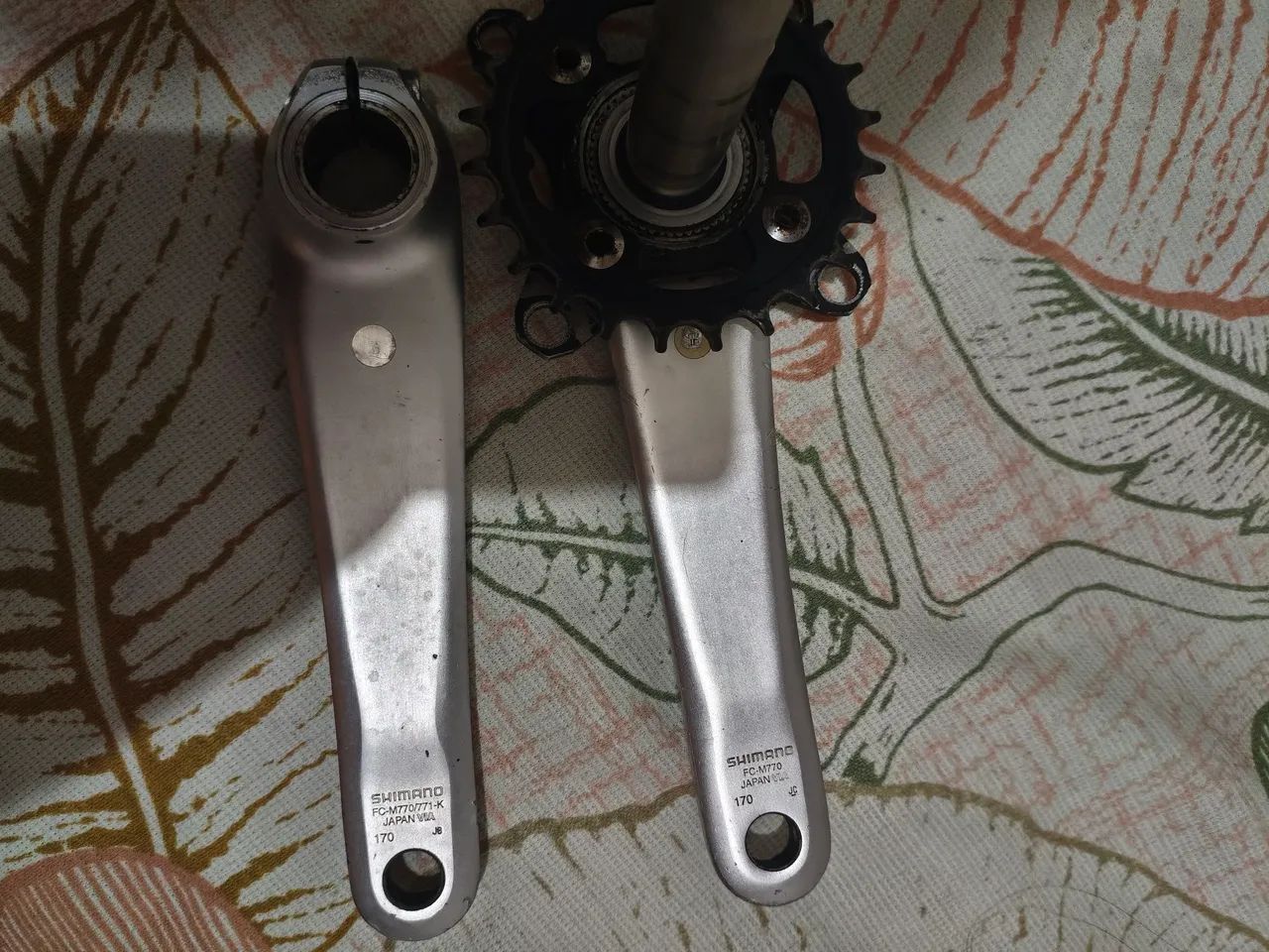 Pedivela deore XT edição cromada  - Foto 3