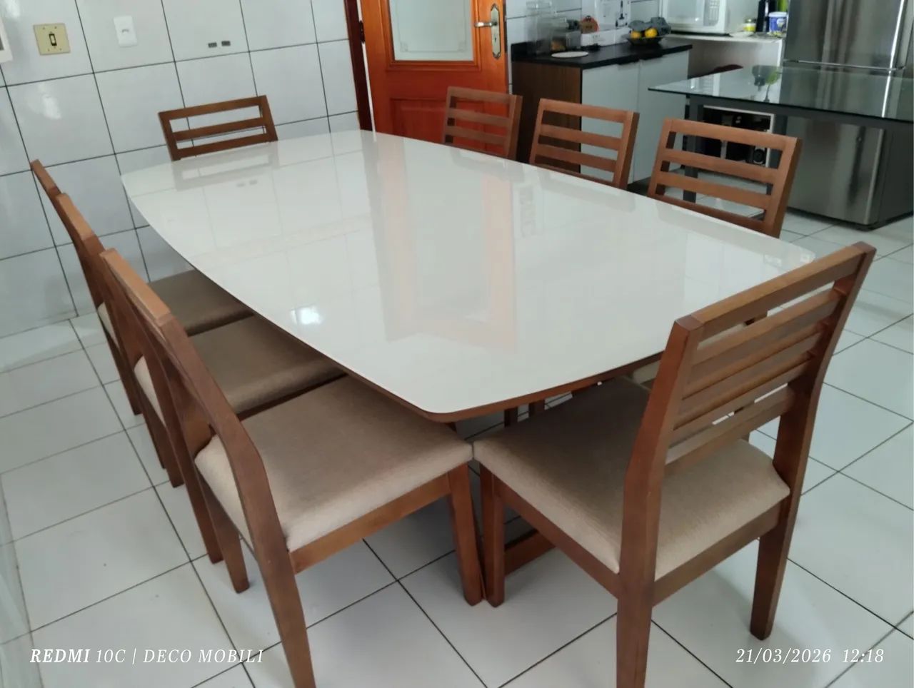 Mesa de madeira pronta entrega 
