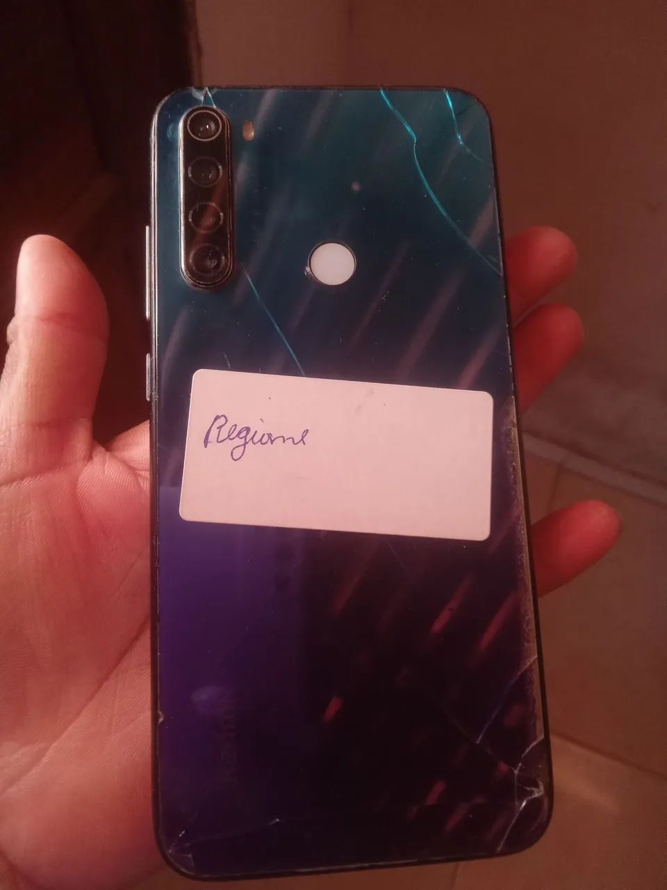 Celular xiaomi para vender note  8 tá com a tela quebrada - Foto 2
