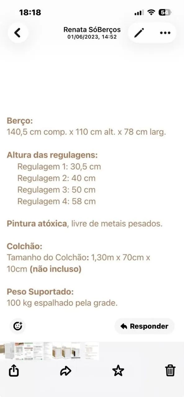 Berço 2 em 1