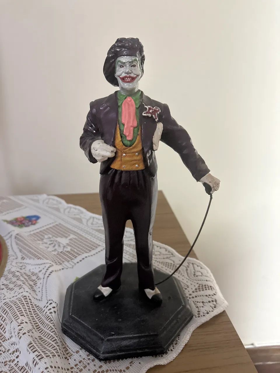 Estátua colecionável do coringa do Jack Nicholson