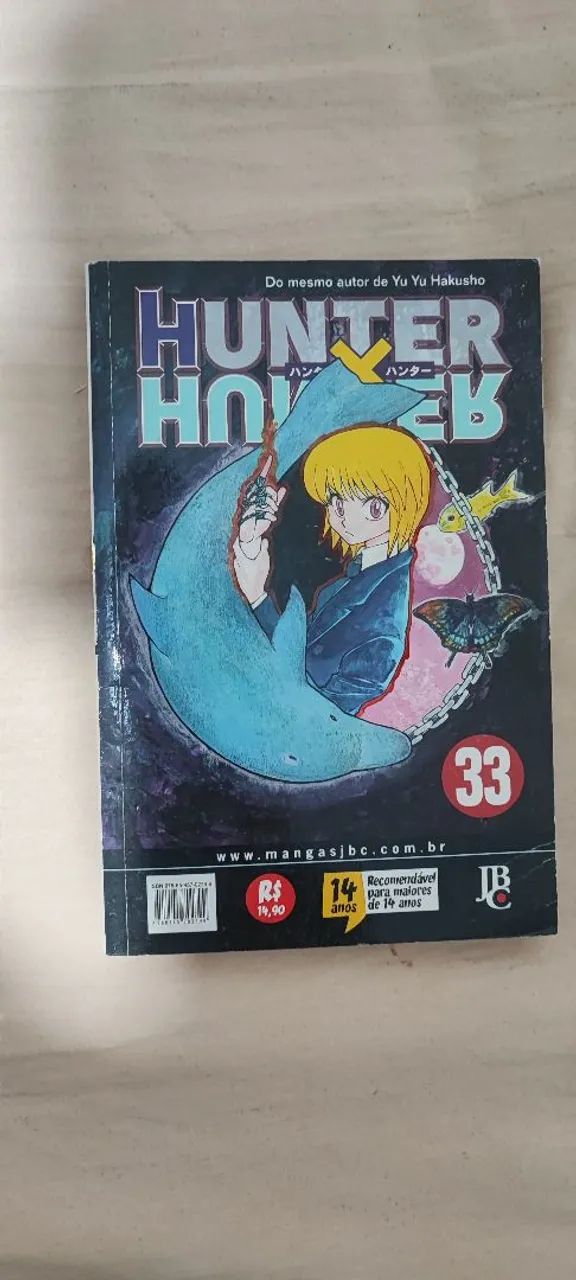 Hunter x Hunter vol 33 antigo - Livros e revistas - Santa Luzia