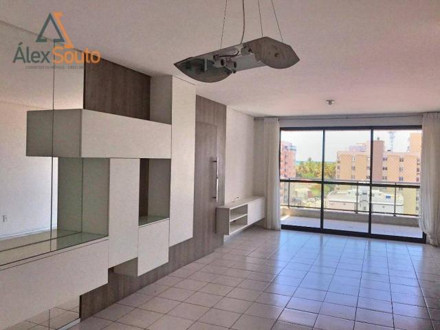 Apartamento com 3 dormitórios à venda, 126 m² por r$ 680.000 - jatiúca - maceió/al