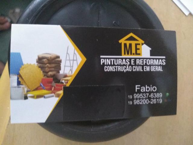 Pinturas e reformas em geral