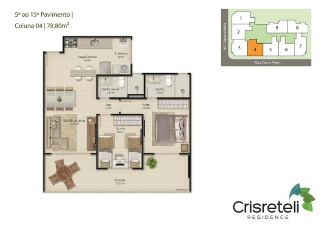 Lançamento apartamentos de 2 quartos na Praia do Morro
