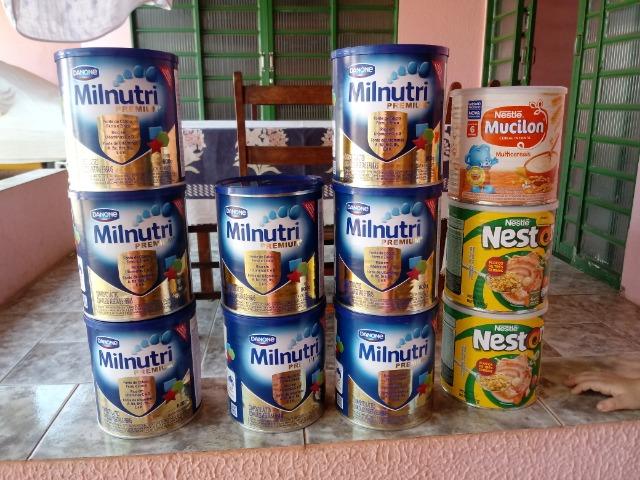Latas de Leite