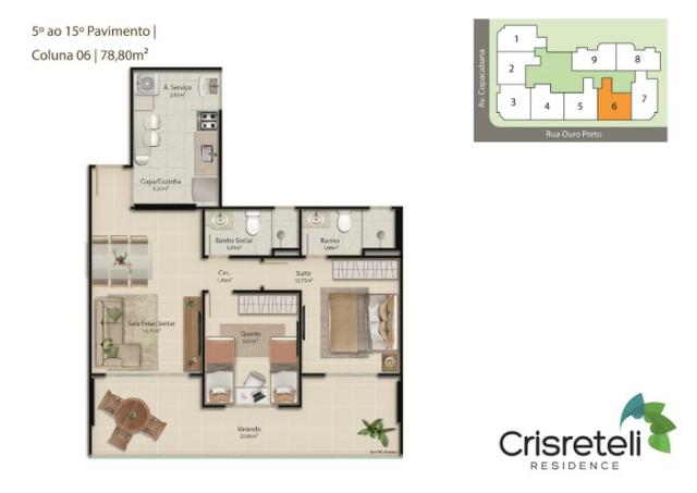 Lançamento apartamentos de 2 quartos na Praia do Morro - Foto 8