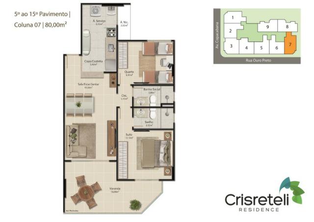 Lançamento apartamentos de 2 quartos na Praia do Morro - Foto 9