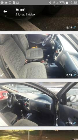 Siena Fiat Sedan quatro pneus novos - Foto 6