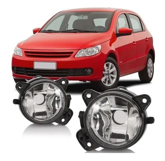 Par Farol De Milha Auxiliar Gol Voyage Saveiro G5 Polo Golf