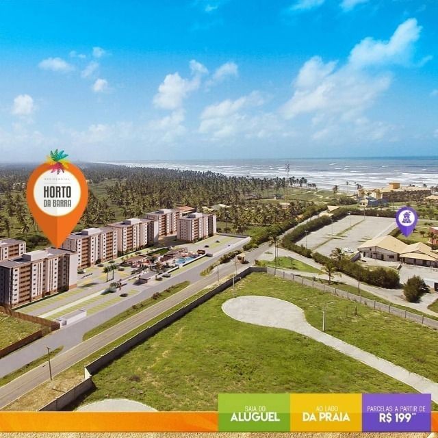 Venha Morar ao lado da Praia da costa 1 e 2/4 R$109.999,99 na Barra dos Coqueiros