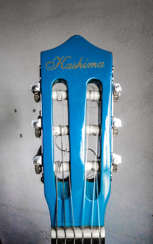 Violão Kashima azul (tamanho médio) - Foto 5