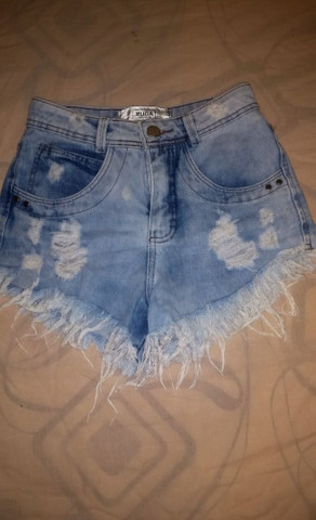 shorts jeans bom para dançar funk