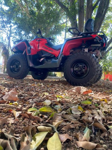 QUADRICICLO CAN AN 450 OUTLANDER IMPECÁVEL MUITO NOVO NUNCA FEZ TRILHA