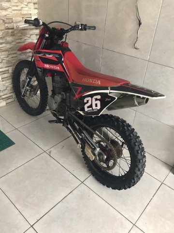 Mini Moto Motocross TR-125F Supermotard Pro Tork Aro 12 x 12 - Rosa