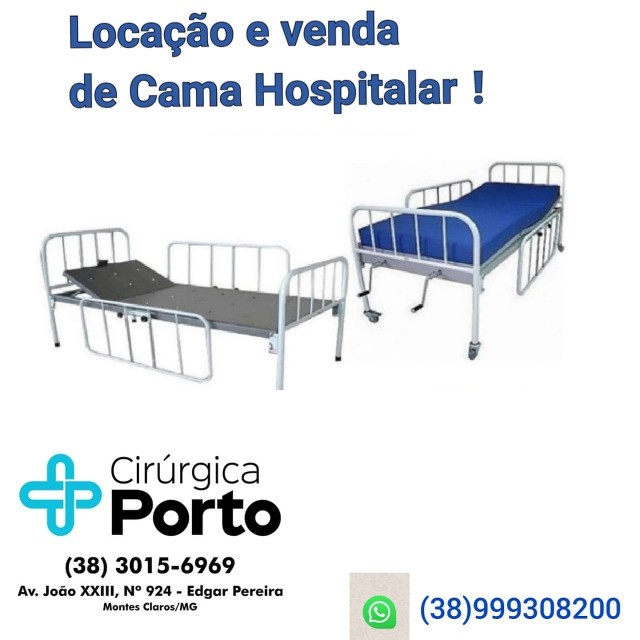 Aluguel Cama Hospitalar - Venda de Cama Hospitalar