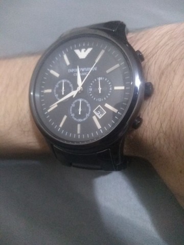 relogio emporio armani ceramica