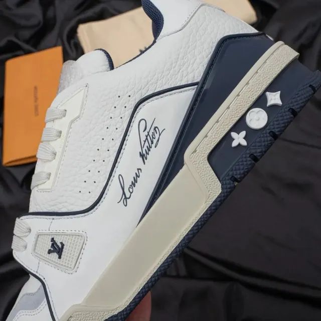 Louis Vuitton Trainer "Navy Blue" - Foto 3