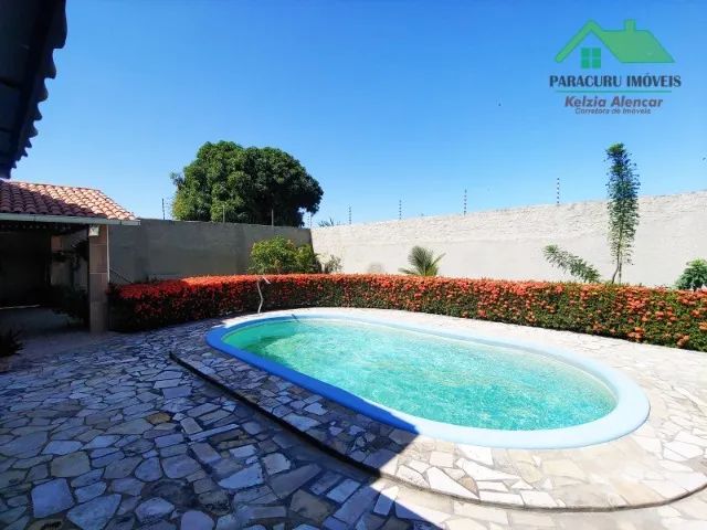 Linda casa com piscina e cinco quartos no Paracuru bem localizada proxima ao Forum. - Foto 4