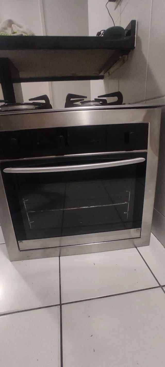 Cooktop e forno elétrico embutir Built Eletrodomésticos Pilarzinho