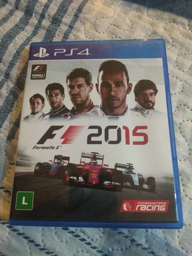 Jogo PS4 F1 2016 Formula 1 - Mídia Física Novo Lacrado - Code