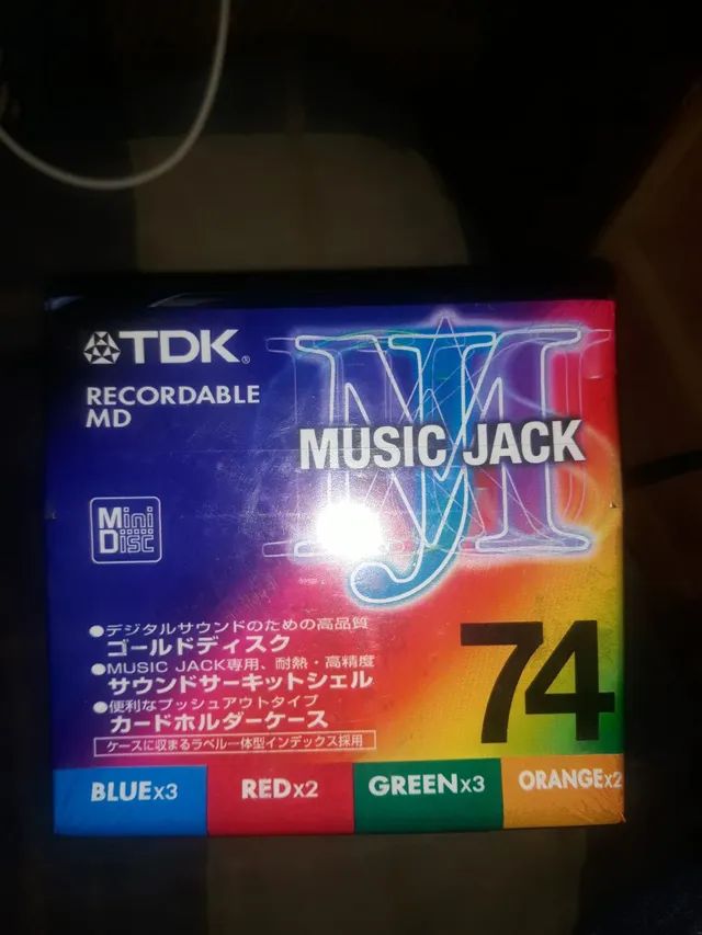 Mini Disc Pacote Lacrado 65745819315329123