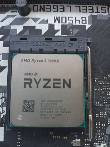 Processador Gamer Amd Ryzen 5 3600x + Cooler Deep Cool GTE