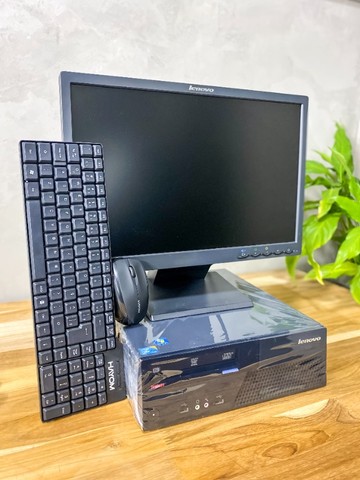 Computador Completo Lenovo Quad Core Monitor 19 Polegadas Teclado e Mouse - Foto 3