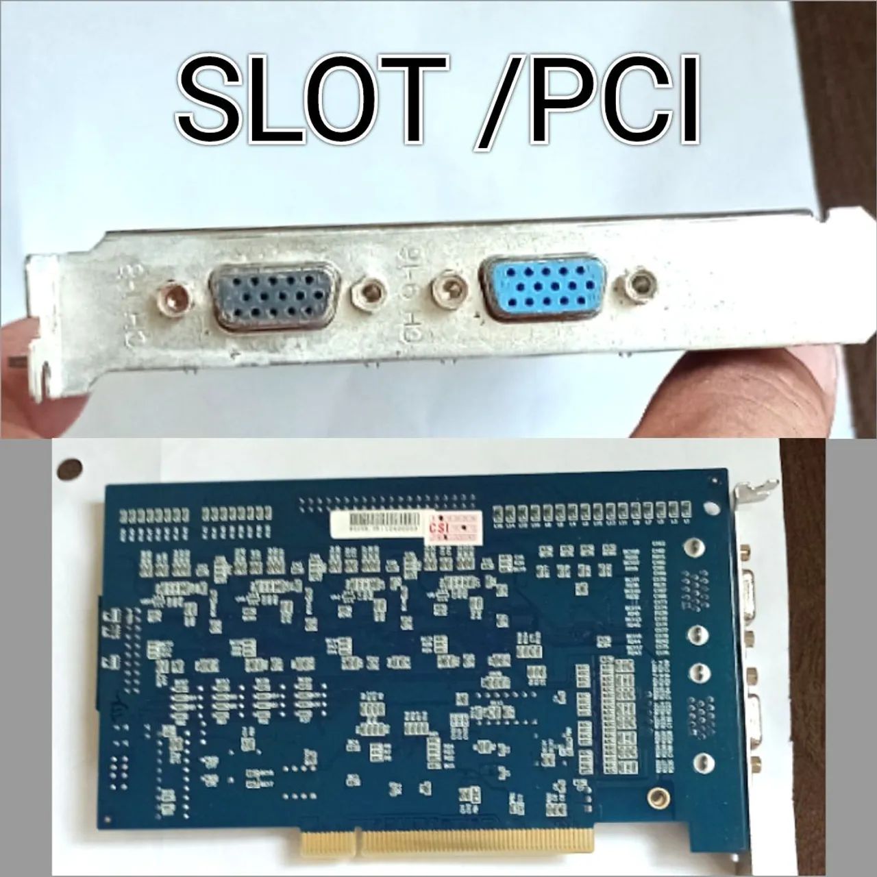 Placa de Vídeo PCI - PL/VIDEO ( FAVOR LER A DESCRIÇÃO ABAIXO ) - Foto 2