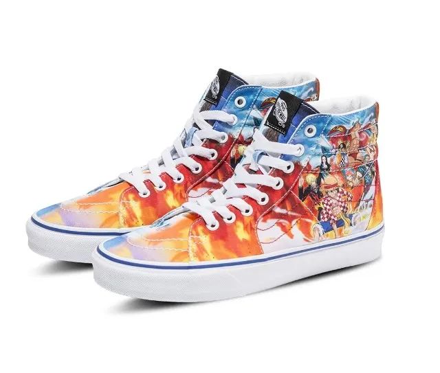 Tênis Vans Sk8 Hi One Piece Punk Hazard Mul Unissex.