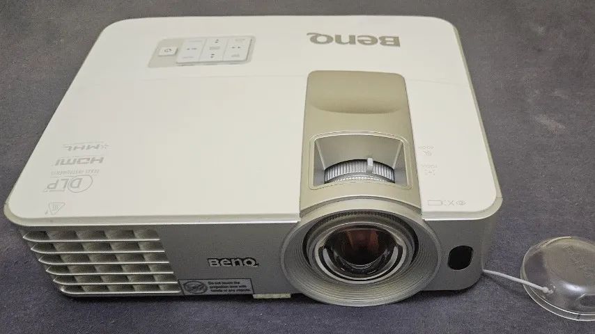 Projetor DataShow BenQ 3200 Lumens WXGA, Gde Angular, 2 HDMI, USB PC, RCA, Novíss, Garant  - Foto 6