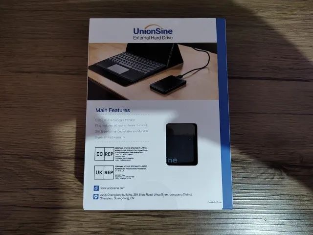 HD Externo 500gb UnionSine Usb 3.0 (Ps4/Xbox One/Serie S e X) NOVO - Aceito cartão / pix. - Foto 2