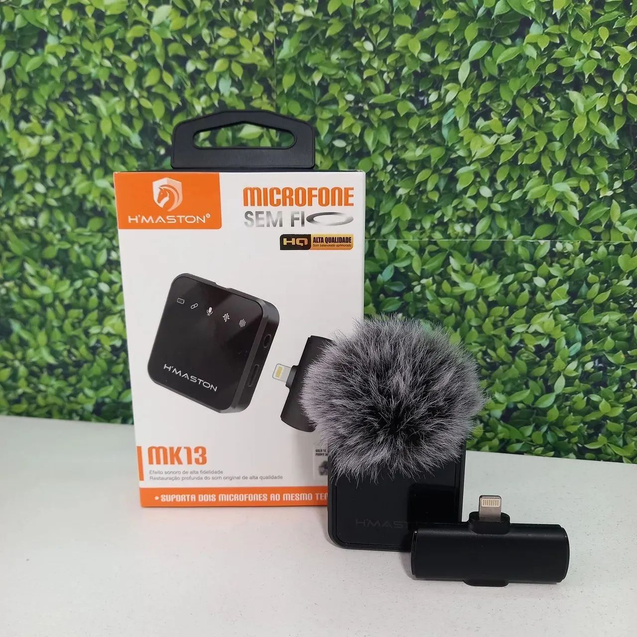 Microfone lapela MK13 (Distribuidora JK Eletrônicos, Honestidade e Qualidade)