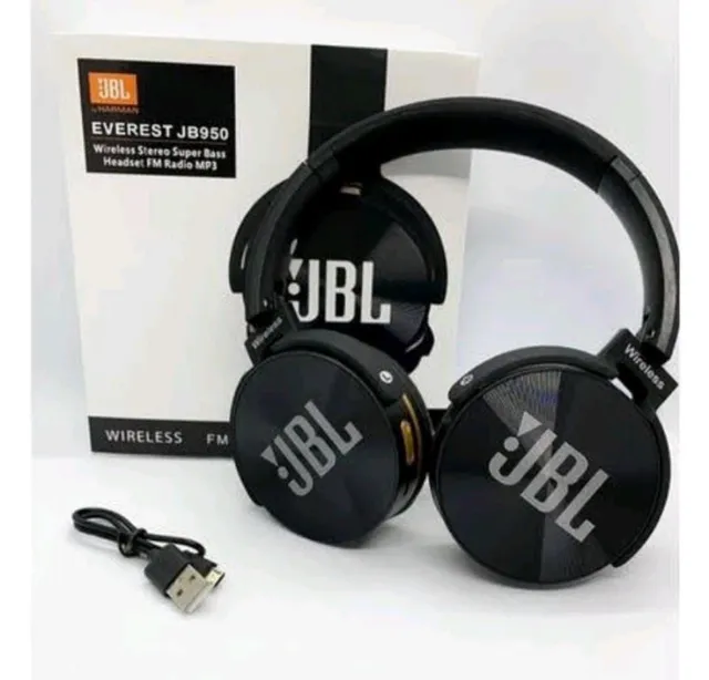 Fone de ouvido sem fio bluetooth JBL